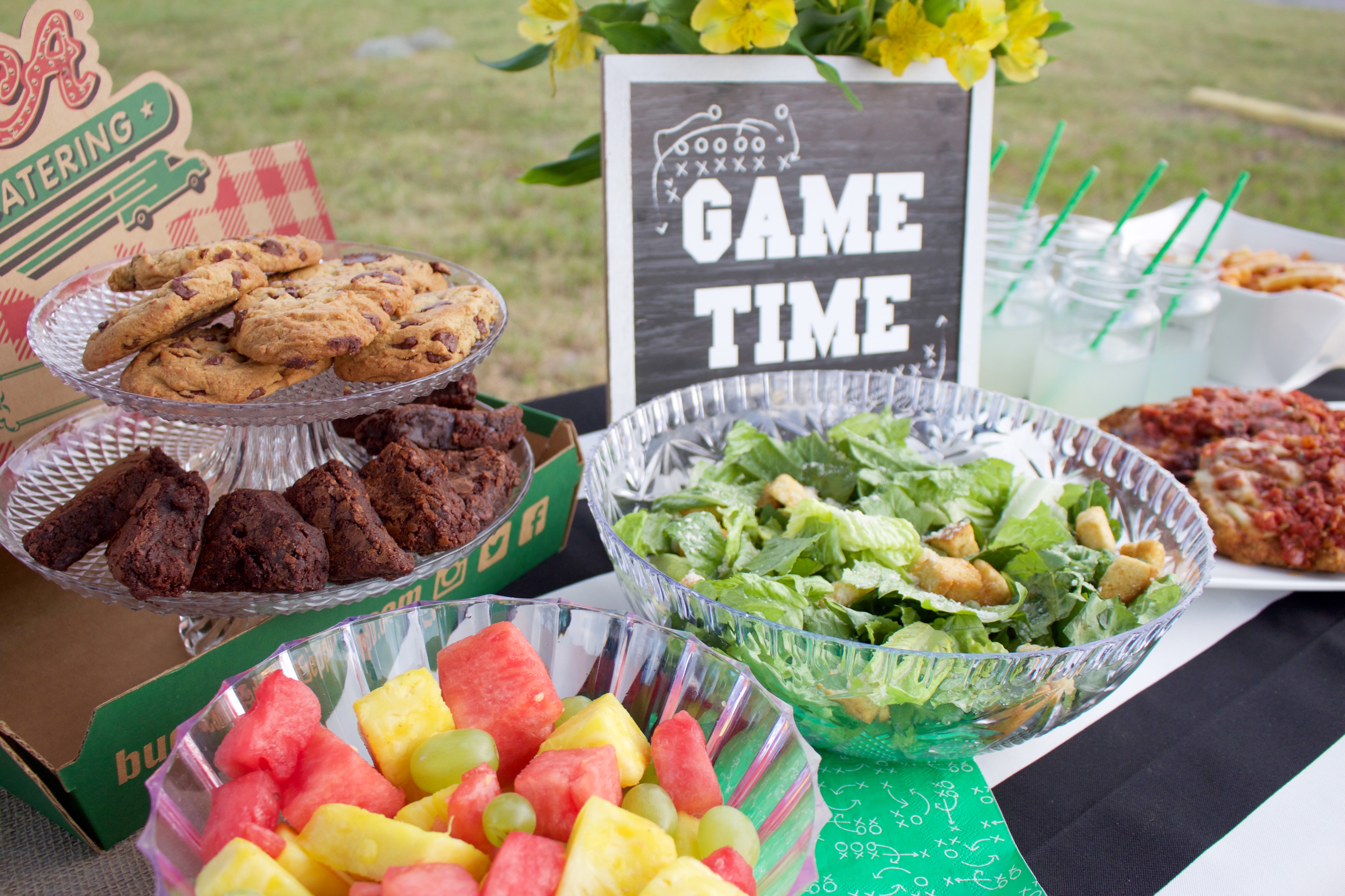 tailgating with kids