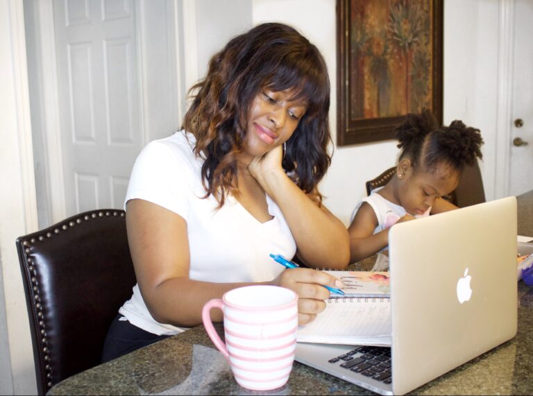 finding balance as a work at home mom