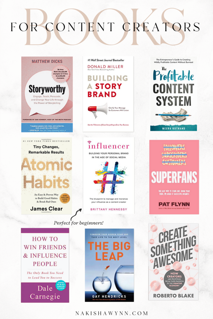 books for content creators